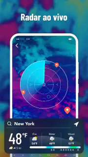 Know Weather: Radar ao vivo screenshot 3