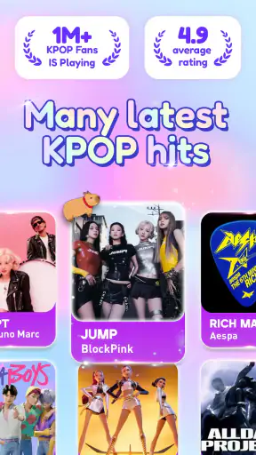 Kpop Piano Star - Music Game screenshot