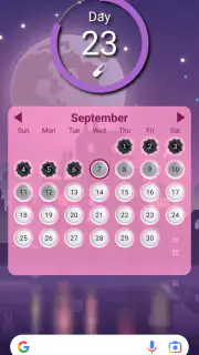 Lady Pill Widgets screenshot 1