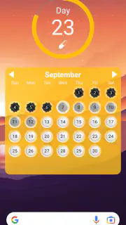 Lady Pill Widgets screenshot 3