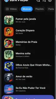 Lark Player: Reprodutor Música screenshot 1