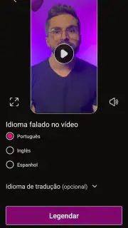 Legenda.ai: Legenda automática screenshot 1