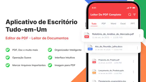 Leitor de PDF & Documentos screenshot 1