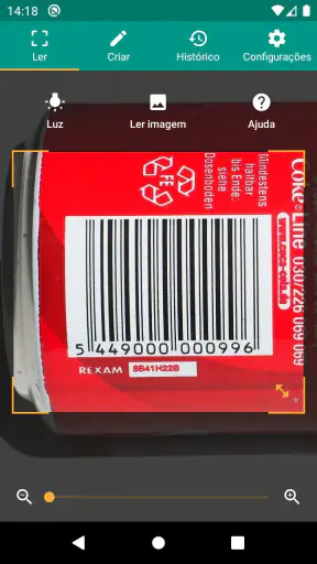 Leitor QR Code screenshot