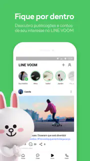 LINE: Chamadas & Mensagens screenshot 5