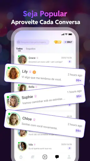 Linky IA: Chat, Jogo, Vínculo screenshot