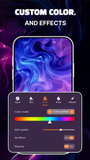 Live Wallpaper 4K: Magic Fluid screenshot 5