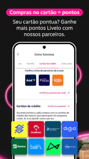Livelo: juntar e trocar pontos screenshot 4