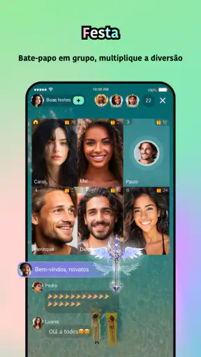 LiveUp - Bate-papo por vídeo screenshot