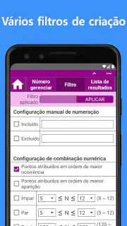 Lotofácil (Gerador de números) screenshot 4