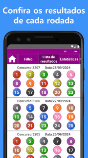 Lotofácil (Gerador de números) screenshot 6