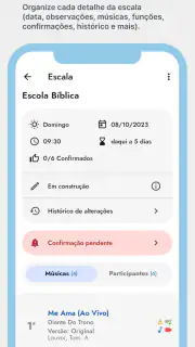 LouveApp - Ministérios screenshot 2