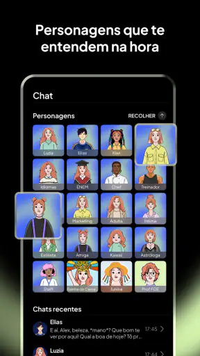 Luzia: Assistente Virtual IA screenshot
