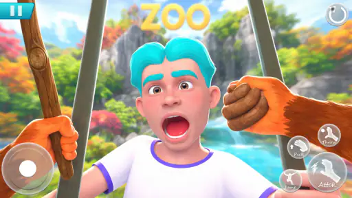 Macaco Zoo: Jogo de Pegadinhas screenshot 4