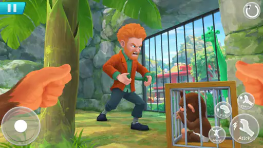Macaco Zoo: Jogo de Pegadinhas screenshot 8