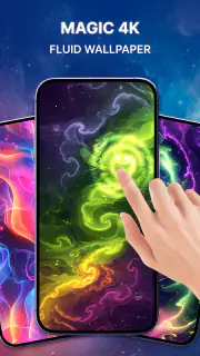 Magic Fluid: Live 4D wallpaper screenshot 1