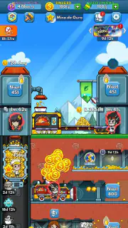 Magnata Minerador: Gold & Cash screenshot 5