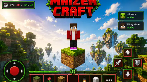 MAIZENCRAFT : Crafting World screenshot 1