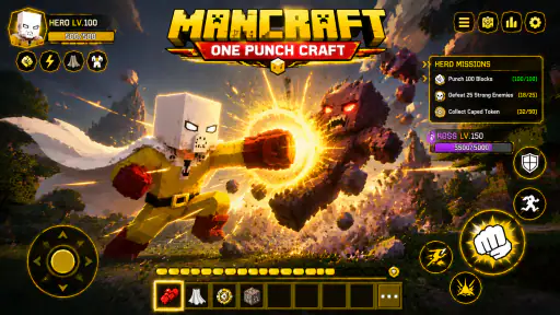 MANCRAFT : One Punch Crafting screenshot 3