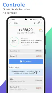 Mantis - Finanças do motorista screenshot 1