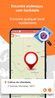 Mapas de localização ao vivo screenshot 3