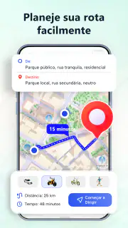 Mapas GPS: vista de satélite screenshot 1