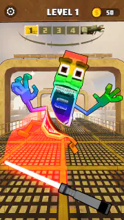 Master Slice Hero: Slicing Run screenshot 1