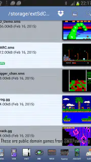 MasterGear - SMS/GG Emulator screenshot 2