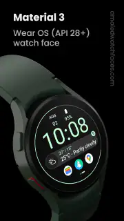 Material 3: Watch face screenshot 1