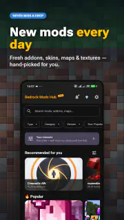 MC Bedrock Mods para Minecraft screenshot 5