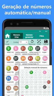 MEGA-SENA (Gerador de números) screenshot 2