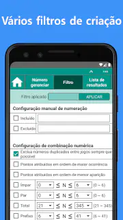 MEGA-SENA (Gerador de números) screenshot 4