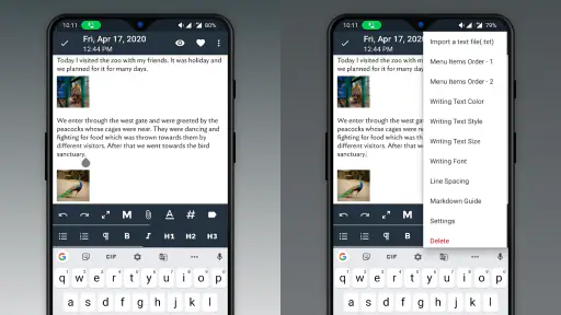 Memorize - Jornal, Diário screenshot 7
