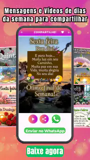 Mensagens de Bom Dia Boa Noite screenshot 3