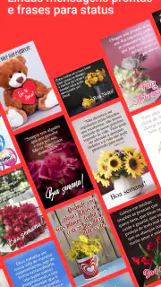 Mensagens Prontas: GIF, Frases screenshot 1