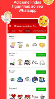Mensagens Prontas: GIF, Frases screenshot 2