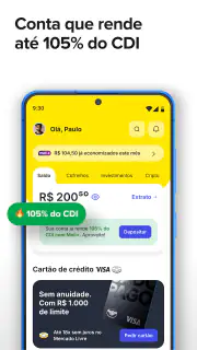 Mercado Pago: banco digital screenshot 2