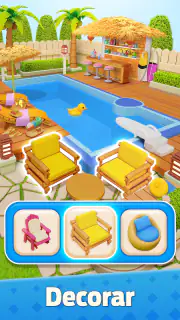 Mergedom: Jogo de Decorar Casa screenshot 3