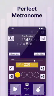 Metrônomo Perfeito screenshot 3