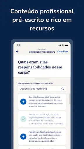 Meu Currículo Perfeito: CVs screenshot