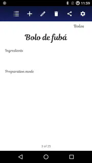 Meu livro de receitas screenshot 2