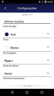 Meu livro de receitas screenshot 3