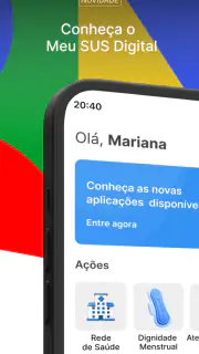 Meu SUS Digital screenshot 1