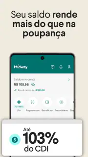 Midway: Conta, Cartão, Pix e + screenshot 6