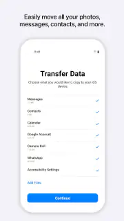 Migrar para iOS screenshot 1