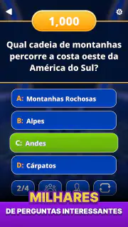 Milionário 2026 - Quiz screenshot 3