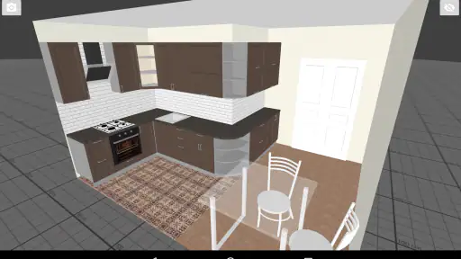Minha cozinha: planejador 3d screenshot