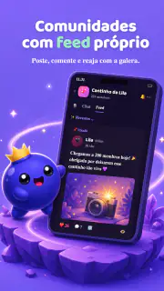 Mirtilu: Comunidade & Batepapo screenshot 4