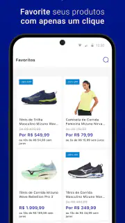 Mizuno App: Tênis e muito mais screenshot 2