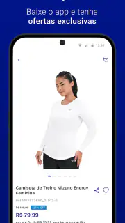 Mizuno App: Tênis e muito mais screenshot 4